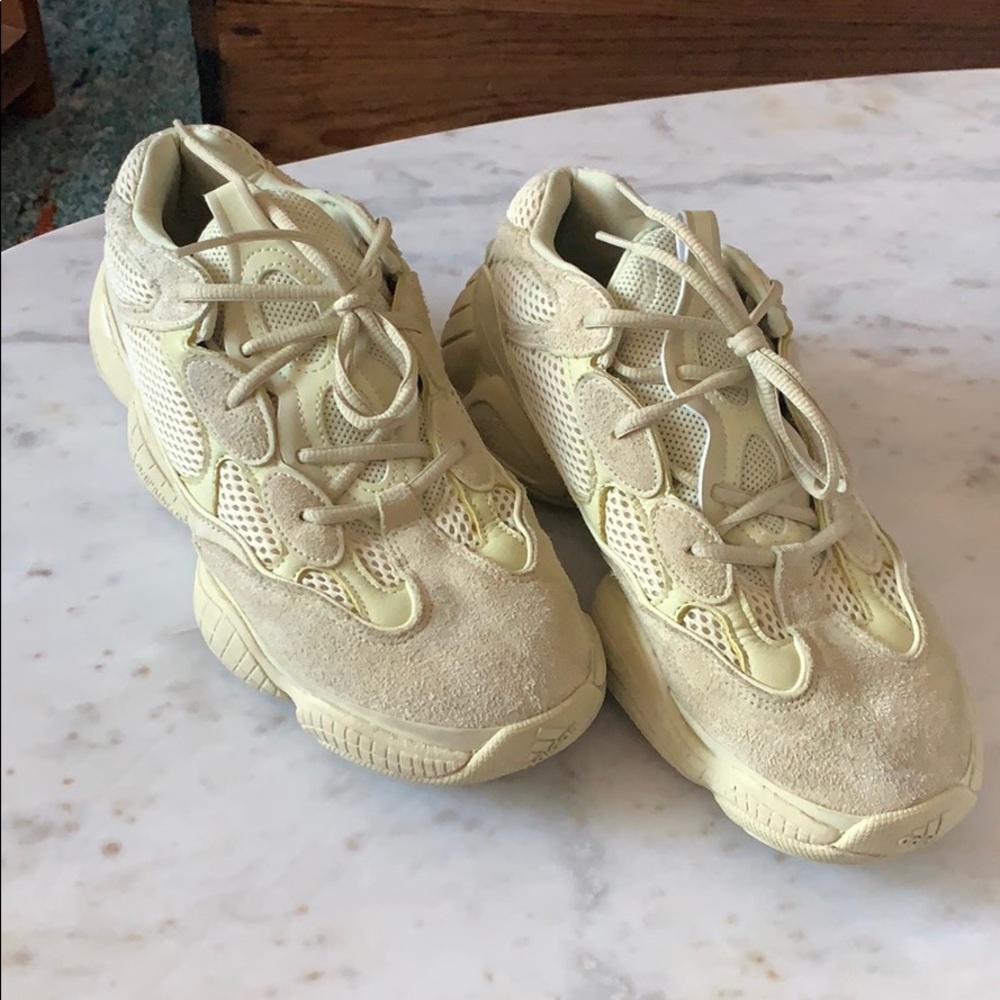 💛🌙 SALE ✨💛 Yeezy 500 Super Moon Yellow Shoes